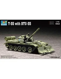 T-55 with BTU-55, 1/72 - Trumpeter 07284