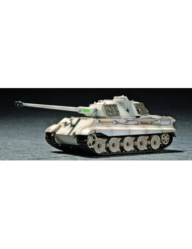 King Tiger Porsche Turret w/Zimmerit, 1/72 - Trumpeter 07292