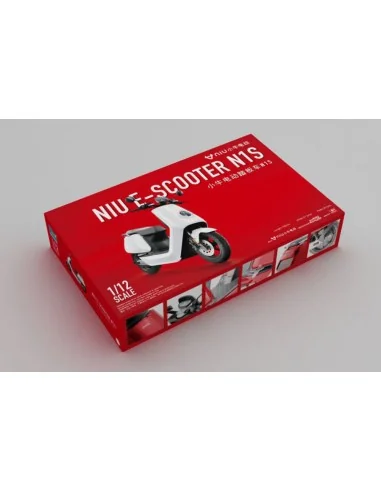 NIU E-SCOOTER N1S-pre-painted, 1/12 - Trumpeter 07305