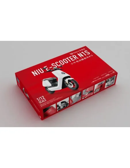 NIU E-SCOOTER N1S-pre-painted, 1/12 - Trumpeter 07305