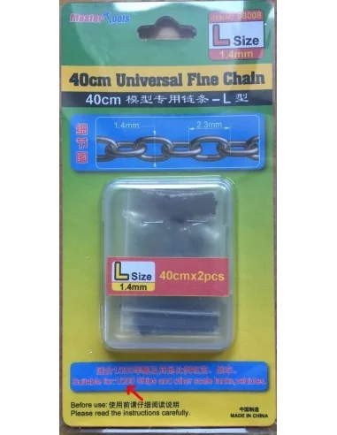 [NO_DESC] 40CM Universal Fine Chain L Size 1.4mmX2.3mm - Master Too...