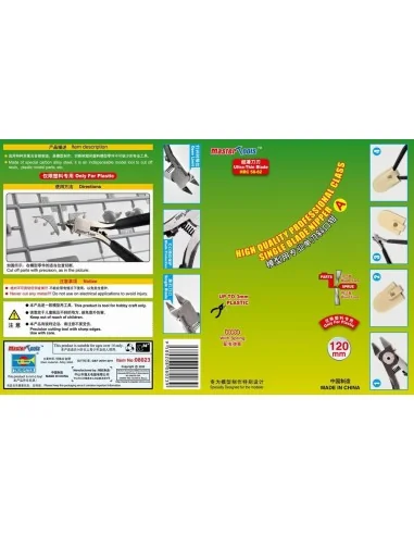 High Quality Single Blade Nipper - Master Tools 08023