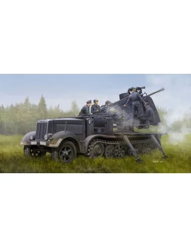 German 5cm FLAK 41auf Selbstfahrlafette(Sd.Kfz.7/2), 1/35 - Trumpet...