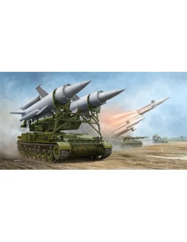 Soviet 2K11A TEL w/9M8M Missile"Krug-a" (SA-4 Ganef), 1/35 - Trumpe...