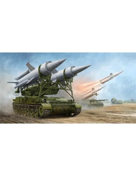 Soviet 2K11A TEL w/9M8M Missile"Krug-a" (SA-4 Ganef), 1/35 - Trumpe...