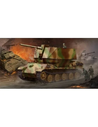 [NO_DESC] Flakpanther w/8.8cm Flak 36/37, 1/35 - Trumpeter 09531