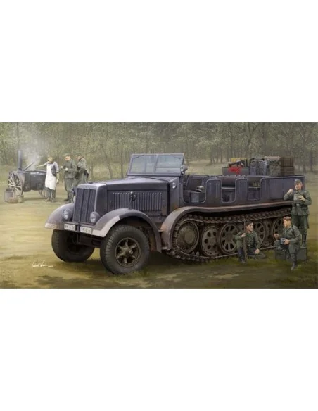 Sd.Kfz.8(DB9)Half-Track Artillery Tractor, 1/35 - Trumpeter 09538