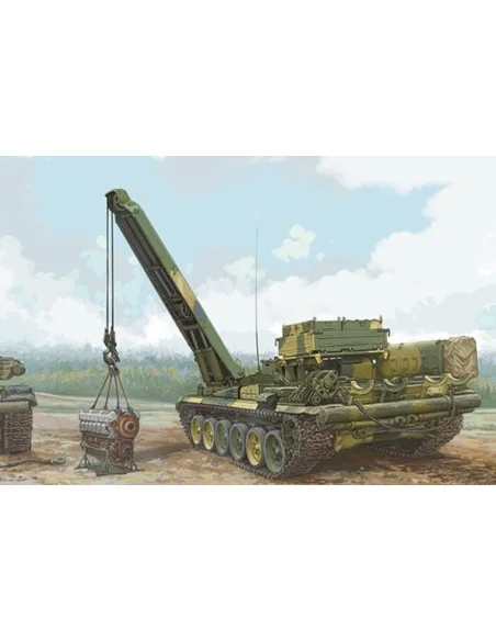 Russian BREM-1 Armoured Recovery Vehicle, 1/35 - Trumpeter 09553