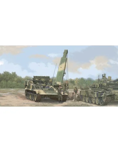 Russian BREM-1M Armoured Recovery Vehicle, 1/35 - Trumpeter 09554