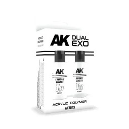 XTREME WHITE & ROBOT WHITE DUAL EXO Set 1 - AK Interactive AK1543