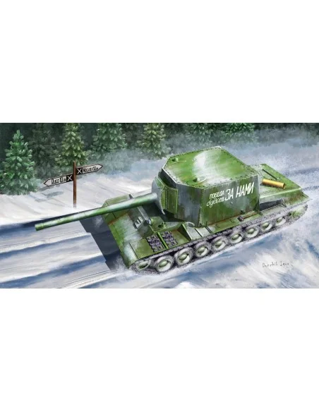 Soviet Su-100U Tank Destroyer, 1/35 - Trumpeter 09589