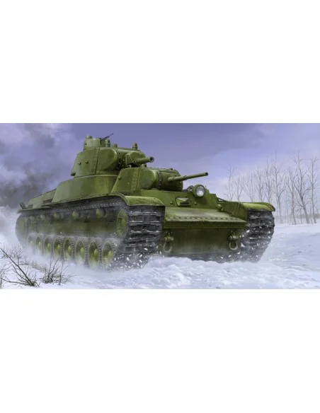 Soviet T-100 Heavy Tank, 1/35 - Trumpeter 09590