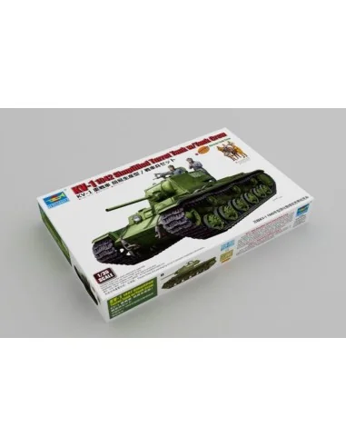 KV-1 1942 Simplified Turret Tank w/Tank Crew, 1/35 - Trumpeter 09597