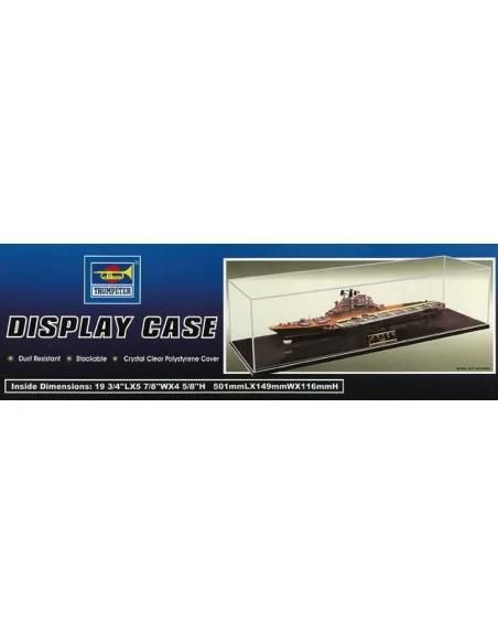 Acrylic Display Case 501 x 149 x 121mm - Master Tools 09801