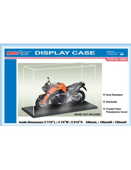 Acrylic Display Case 246 x 106 x 150mm, 1/72 - Master Tools 09804