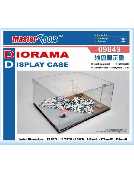 [NO_DESC] Acrylic Diorama Display Case 316 x 276 x 136mm - Master T...