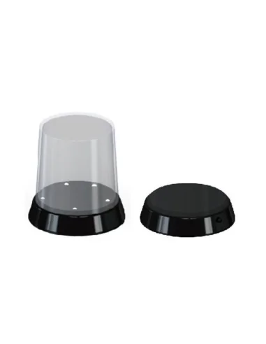 [NO_DESC] Flat Top Acrylic Display Case with LED Light (ø84 x 115mm...
