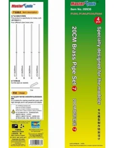 [NO_DESC] 20CM Brass Pipe Set 7 - Master Tools 09936