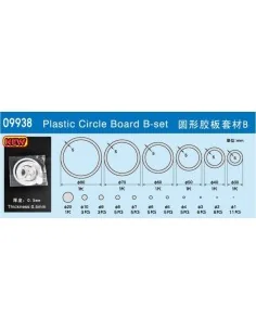 Plastic Circle Board B-set - Master Tools 09938
