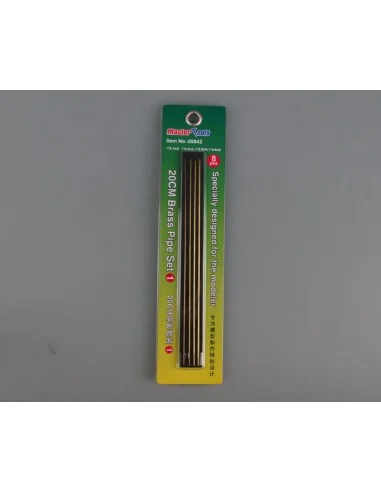 20CM Brass Pipe / Messingrohr Set 1 - Master Tools 09942