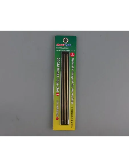 20CM Brass Pipe / Messingrohr Set 1 - Master Tools 09942