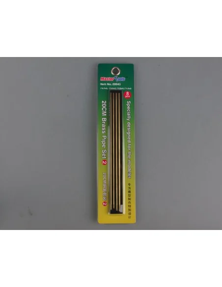 20CM Brass Pipe / Messingrohr Set 2 - Master Tools 09943