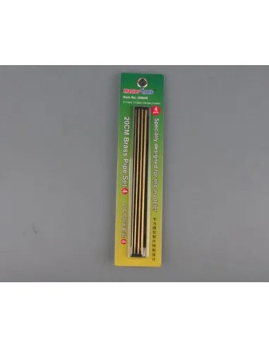 20CM Brass Pipe / Messingrohr Set 4 - Master Tools 09945