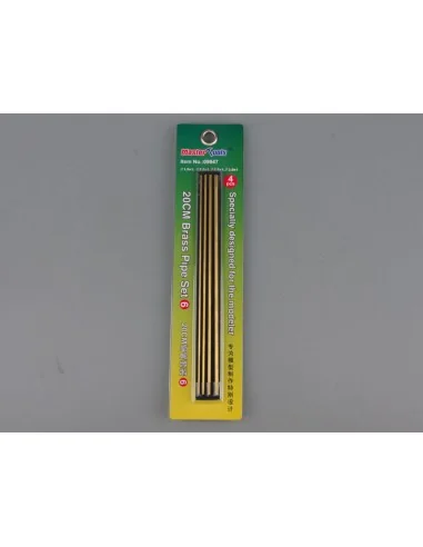 20CM Brass Pipe / Messingrohr Set 6 - Master Tools 09947