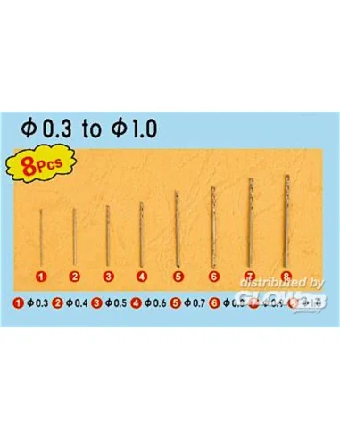 Twist Drilling Auger Bit set 1 (0, 3-1, 0) - Master Tools 09954