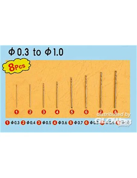 Twist Drilling Auger Bit set 1 (0, 3-1, 0) - Master Tools 09954
