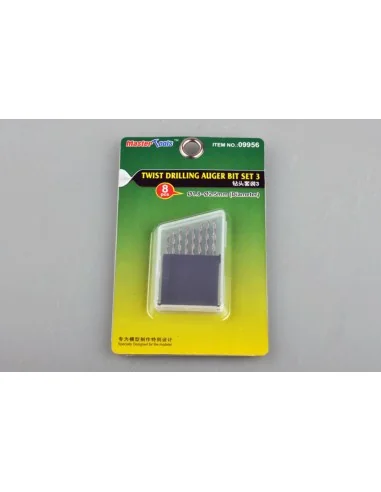 Twist Drilling Auger Bit set 3 (1, 8-2, 5) - Master Tools 09956