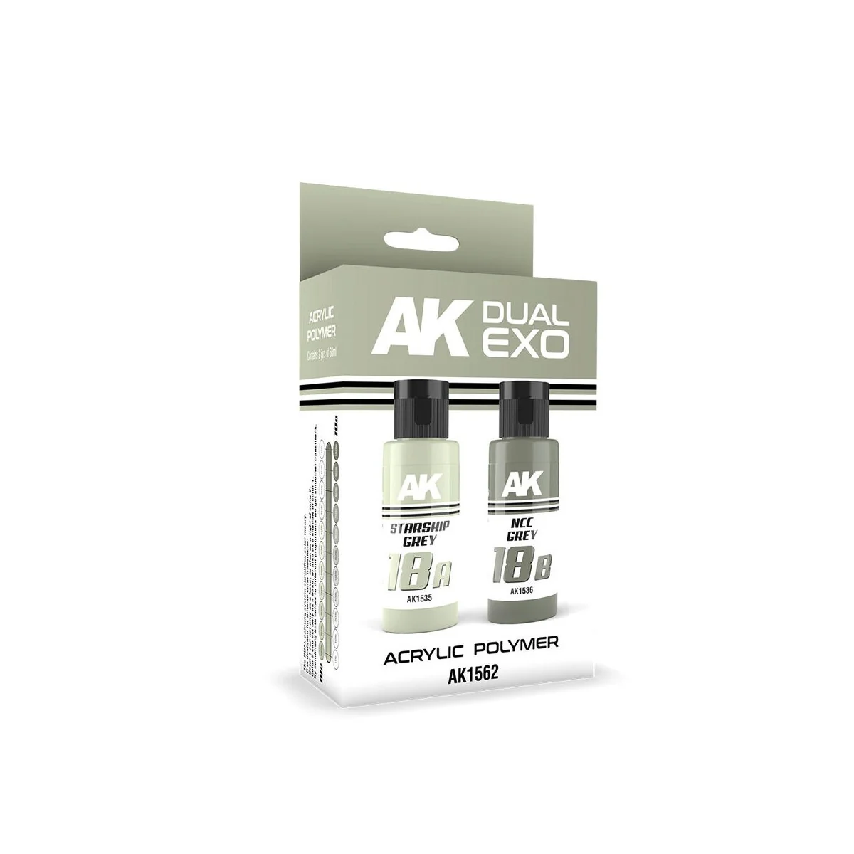STARSHIP GREY & NCC GREY DUAL EXO Set 18 - AK Interactive AK1562