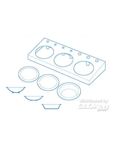 [NO_DESC] Paint Palette with Holder - Master Tools 09960