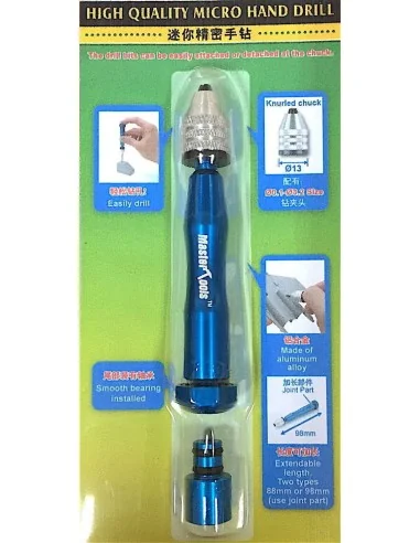 High Quality Micro Hand Drill - Master Tools 09961