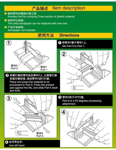 Sandpaper Grip II - Master Tools 09962