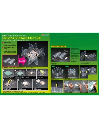 Casting Wall for Silicone Rubber Mould - Master Tools 09966