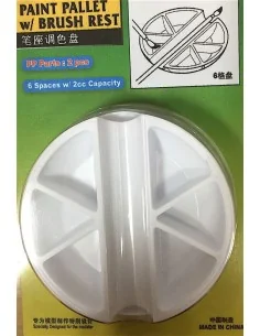 Paint Pallet with Brush Rest - Master Tools 09974