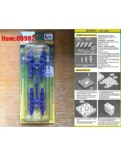 Holding/Guide pin for silicone mould-L (Blue) - Master Tools 09982