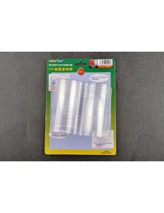 PP Paint Cup with Lid---- M-size 42cc X 10pcs - Master Tools 09992