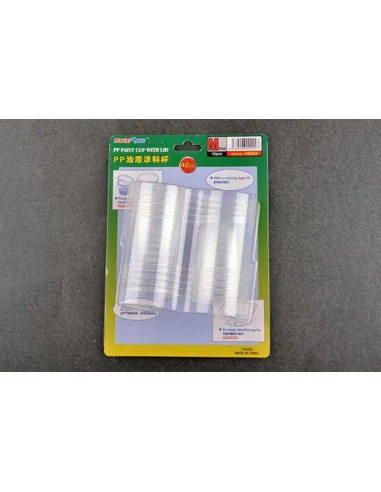 [NO_DESC] PP Paint Cup with Lid---- M-size 42cc X 10pcs - Master To...