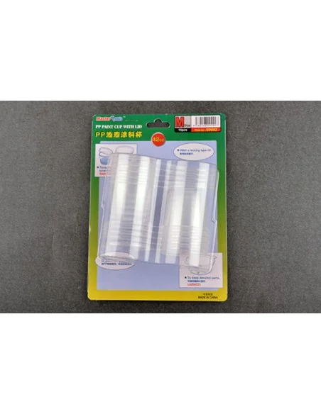 [NO_DESC] PP Paint Cup with Lid---- M-size 42cc X 10pcs - Master To...