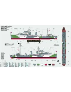 HMS Harvester, 1/500 - Mistercraft S-98 2
