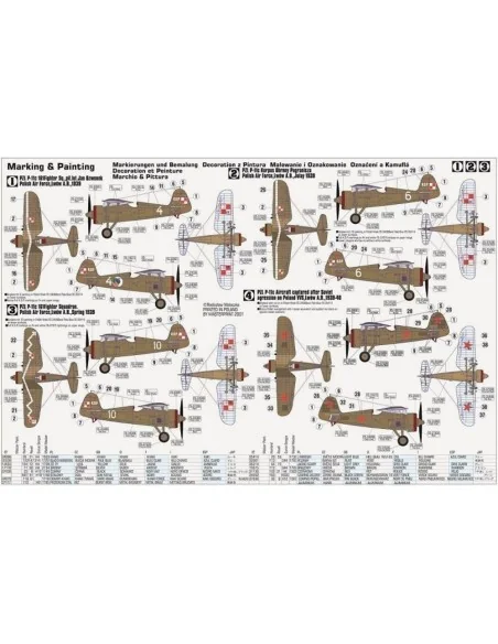 P-11C September'39, 1/72 - Mistercraft B-07