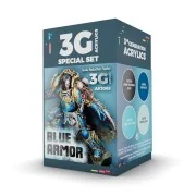 WARGAME SET. BLUE ARMOR. - AK Interactive AK1063