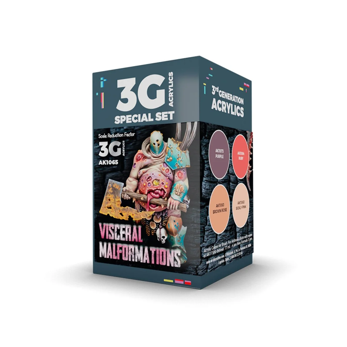 WARGAME SET. VISCERAL MALFORMATIONS. - AK Interactive AK1065