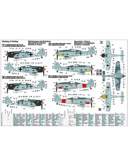 Fw-190A8R8 Sturmbock, 1/72 - Mistercraft C-06