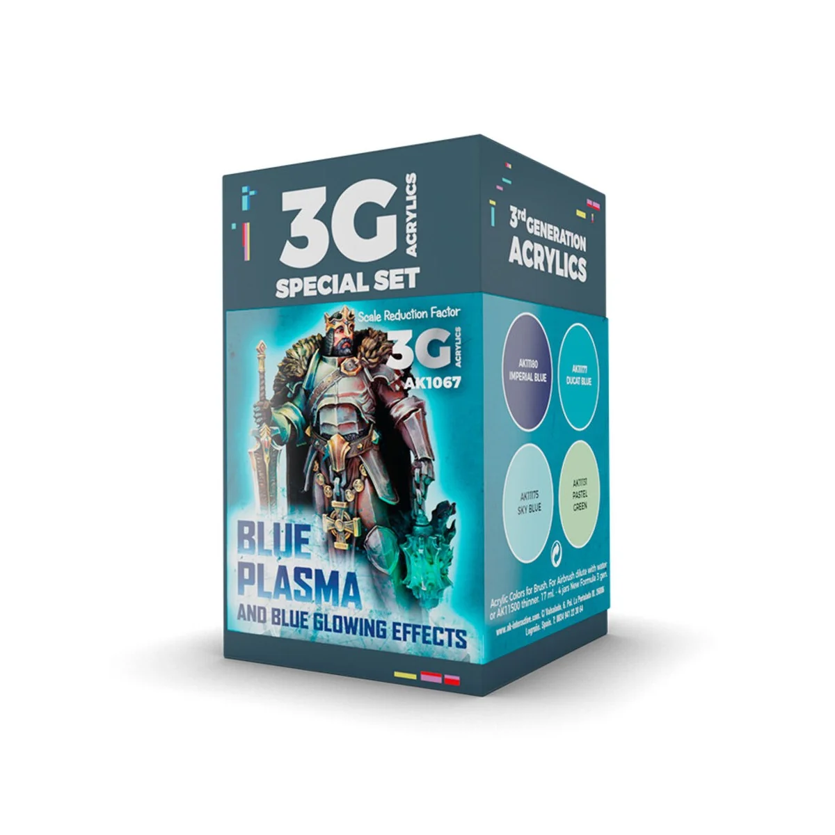 WARGAME COLOR SET. BLUE PLASMA AND GLOWING EFFECTS - AK Interactive...