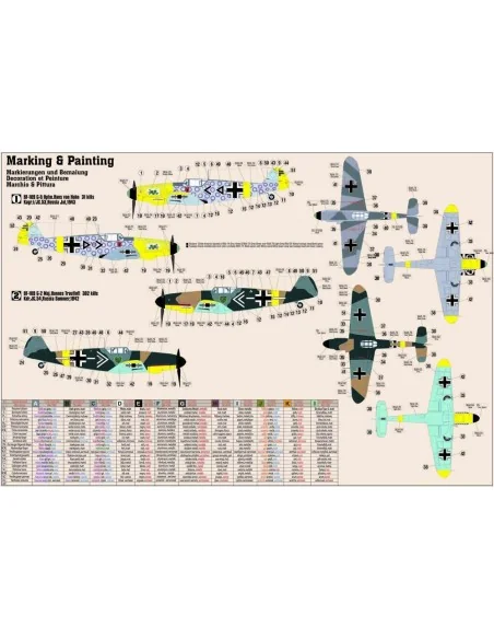 BF-109F-4"Hahn", 1/72 - Mistercraft C-35
