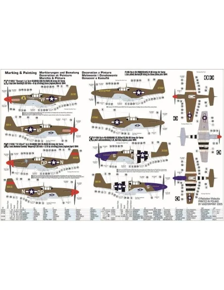 P-51 B-7 Shangri LA, 1/72 - Mistercraft C-50