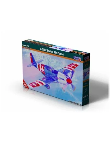 P-51 B Swiss Air Force, 1/72 - Mistercraft C-51